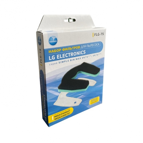 Комплект сменных фильтров Пылесоса LG MDJ63408601+MDJ63408701 ( FLG-75 )